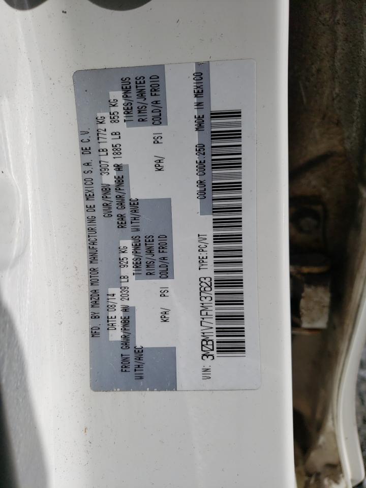 3MZBM1V71FM137623 2015 Mazda 3 Touring