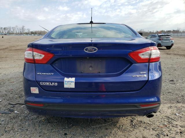 2016 Ford Fusion Se Hybrid VIN: 3FA6P0LU0GR201630 Lot: 48183474