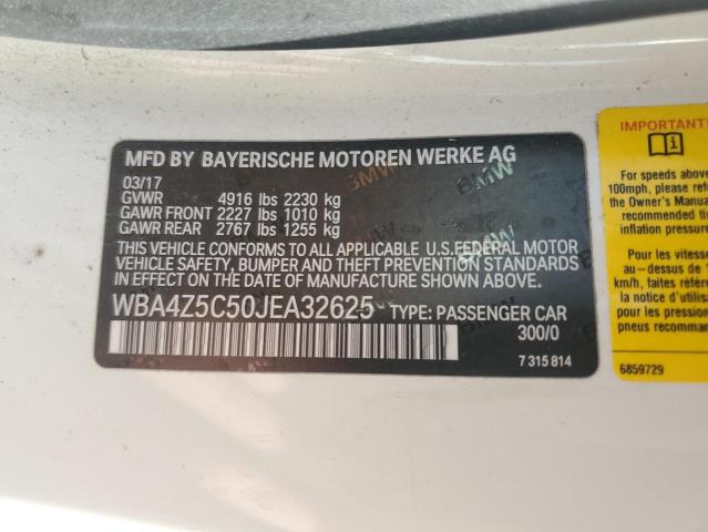 2018 BMW 440I - WBA4Z5C50JEA32625