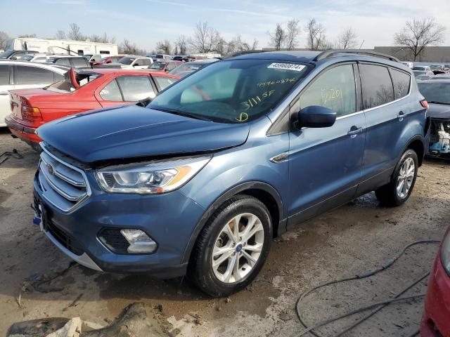 Lot #2390106052 2018 FORD ESCAPE SEL salvage car