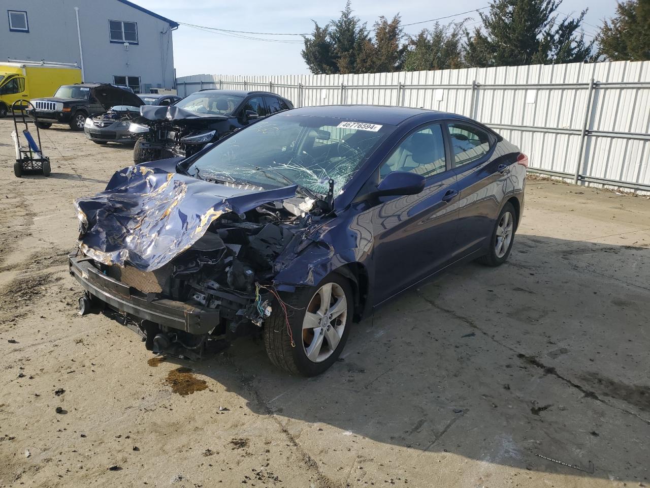 5NPDH4AE4CH079448 2012 Hyundai Elantra Gls