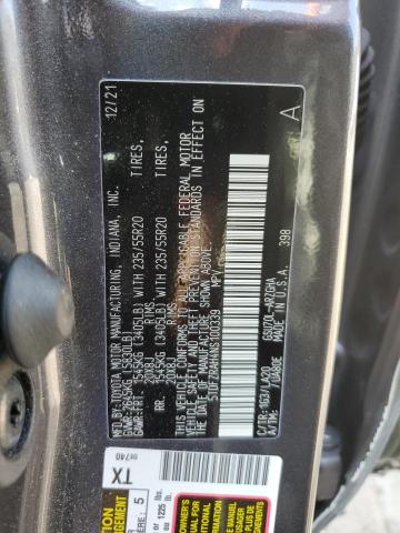 2022 Toyota Highlander Platinum VIN: 5TDFZRAH4NS100339 Lot: 47681284