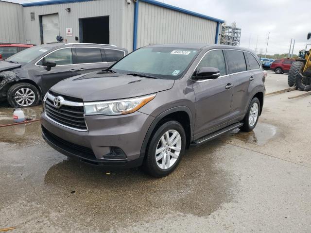 VIN 5TDZARFH5FS015038 2015 Toyota Highlander, LE no.1