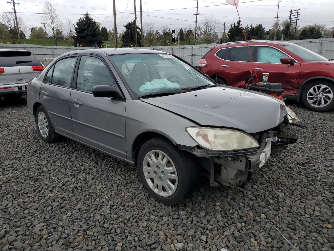 1HGES16944L014811 2004 Honda Civic Lx