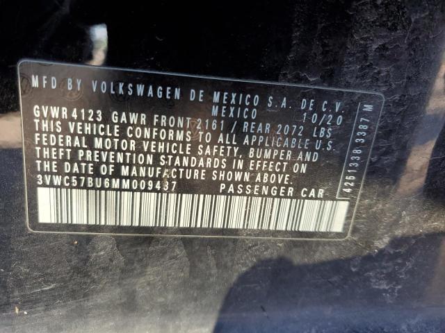 2021 VOLKSWAGEN JETTA S - 3VWC57BU6MM009437