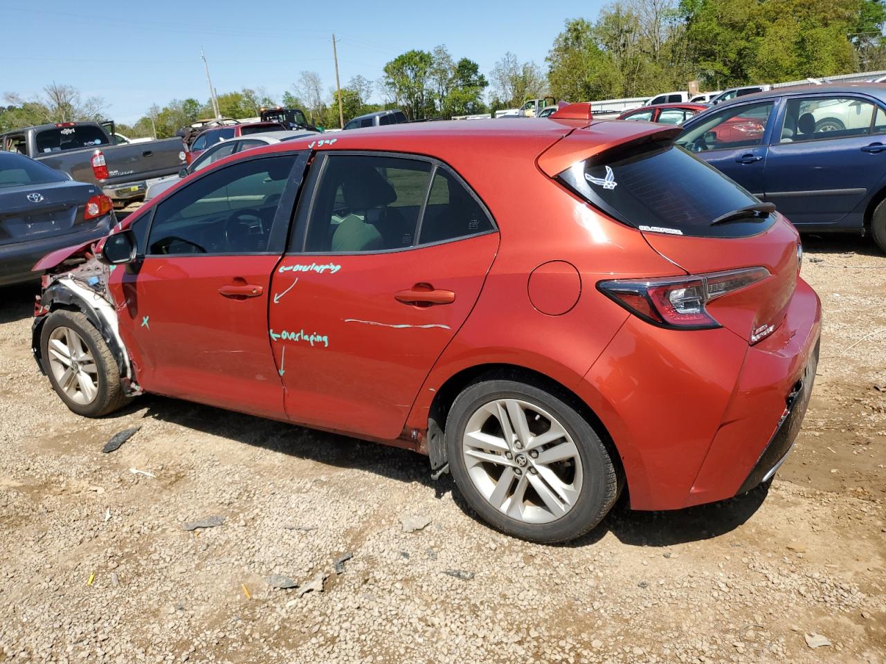 JTNK4RBE1K3010298 2019 Toyota Corolla Se