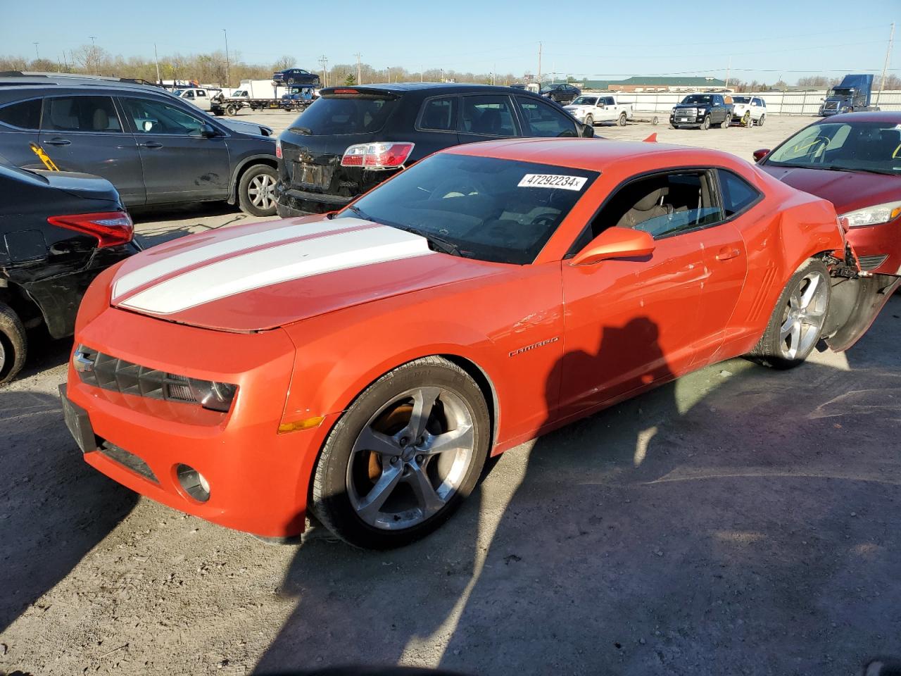 2G1FB1E34D9142272 2013 Chevrolet Camaro Lt