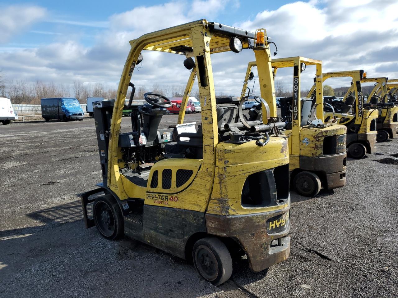 Lot #3242791963 2008 HYST FORKLIFT