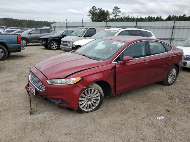 Lot #2409107922 2014 FORD FUSION SE salvage car