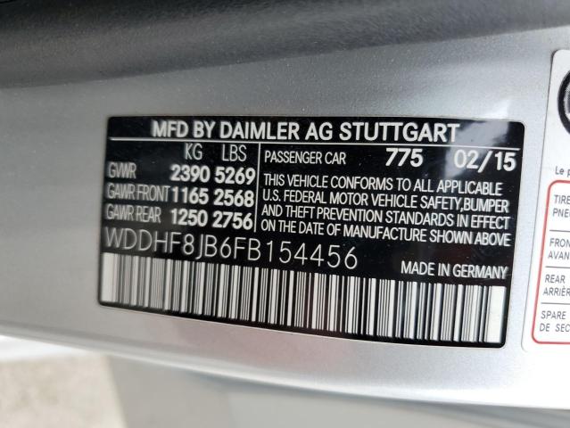 VIN WDDHF8JB6FB154456 2015 Mercedes-Benz E-Class, 3... no.12