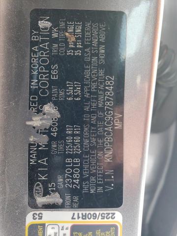 2016 KIA SPORTAGE L - KNDPBCAC9G7878482