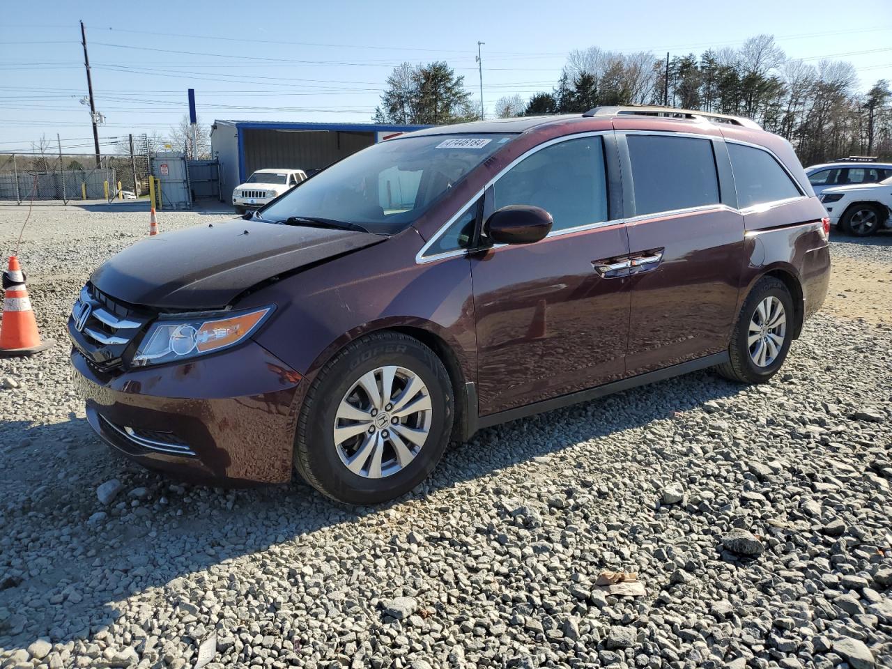 5FNRL5H6XEB108302 2014 Honda Odyssey Exl