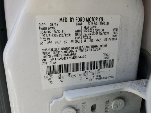 2016 FORD F350 SUPER - 1FT8W3BT7GEB84330