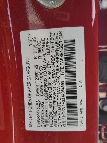 2018 HONDA ACCORD SPO - 1HGCV1F33JA054556