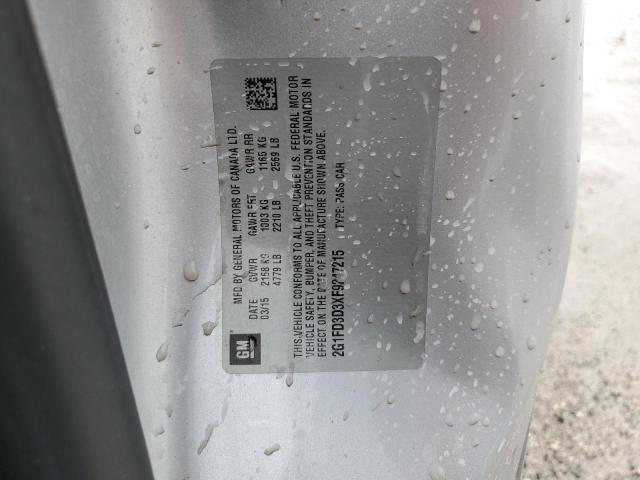 2015 CHEVROLET CAMARO LT - 2G1FD3D3XF9247215