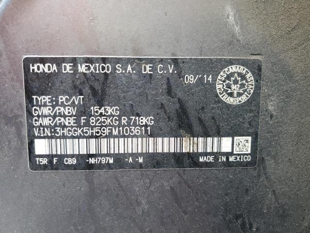 2015 HONDA FIT LX - 3HGGK5H59FM103611