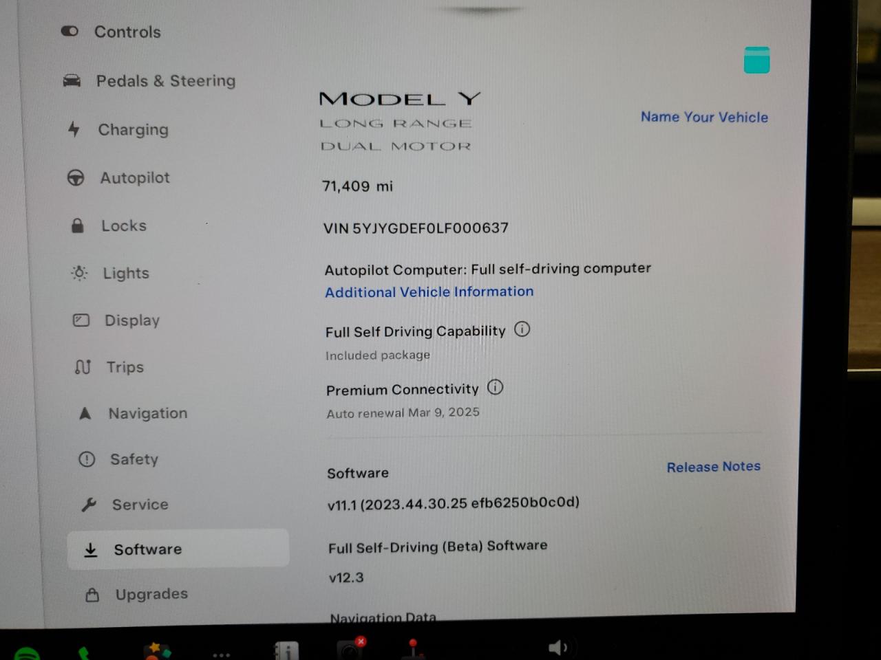 5YJYGDEF0LF000637 2020 Tesla Model Y