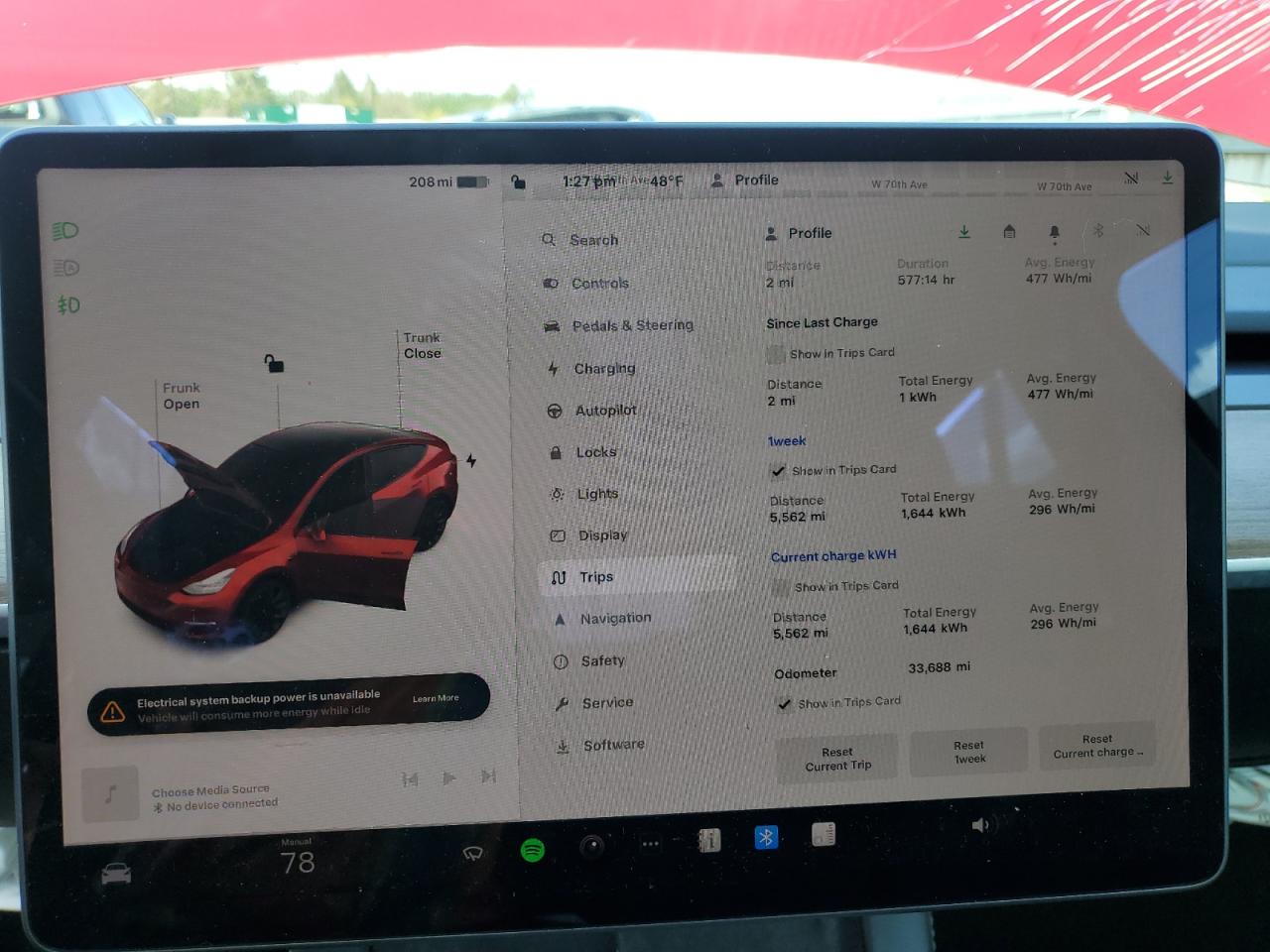 Lot #2428067066 2022 TESLA MODEL Y