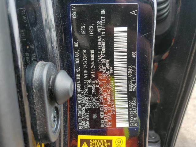 2017 TOYOTA HIGHLANDER - 5TDJZRFH6HS520644