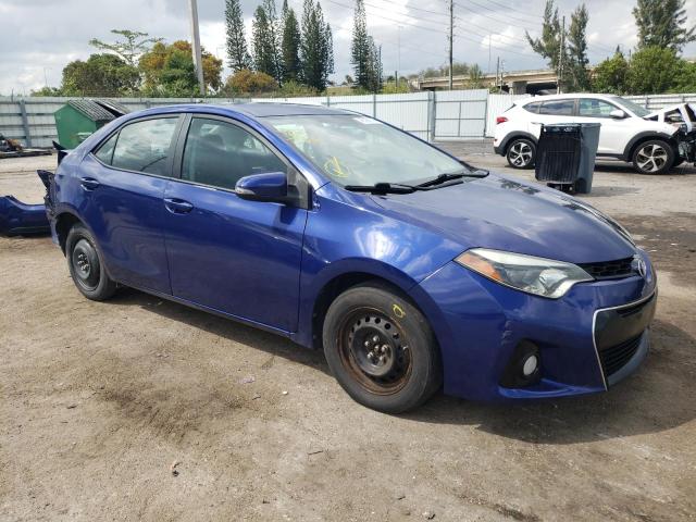  TOYOTA COROLLA 2016 Granatowy