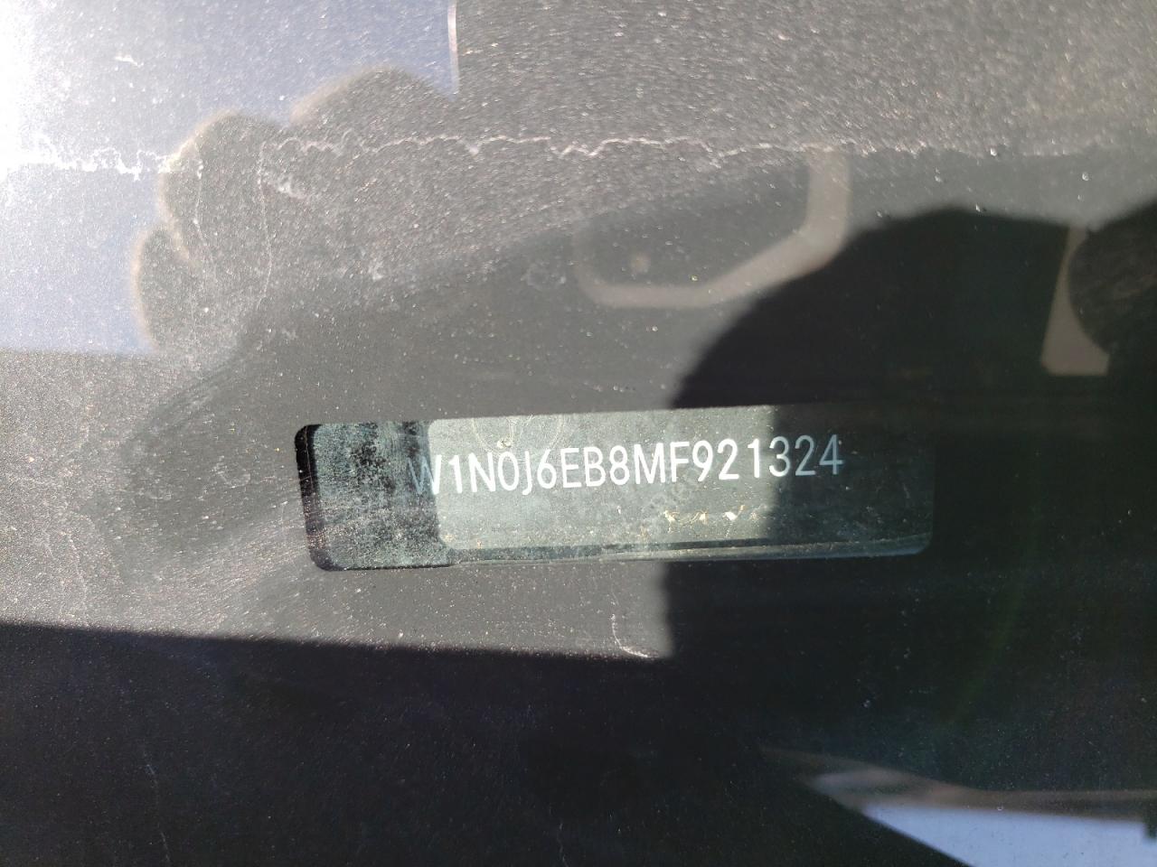 2021 Mercedes-Benz Glc Coupe 43 4Matic Amg vin: W1N0J6EB8MF921324