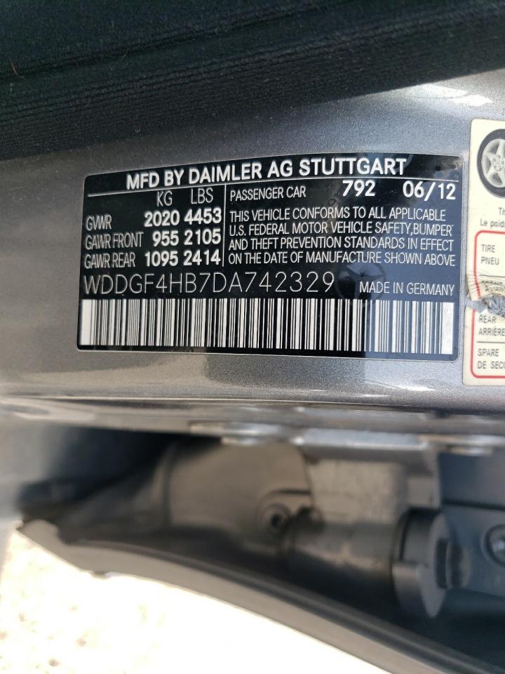 WDDGF4HB7DA742329 2013 Mercedes-Benz C 250