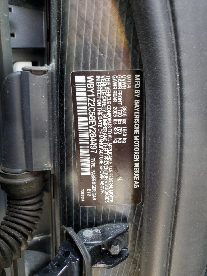 WBY1Z2C58EV284497 2014 BMW I3 Bev