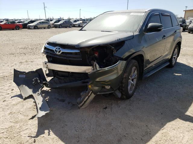 VIN 5TDKKRFHXES008597 2014 Toyota Highlander, Xle no.1