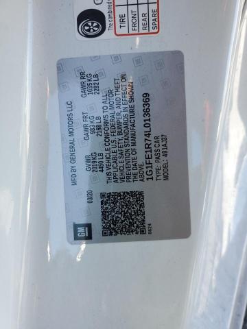 2020 CHEVROLET CAMARO LZ - 1G1FE1R74L0136369