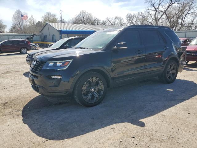 Lot #2445713388 2018 FORD EXPLORER S salvage car