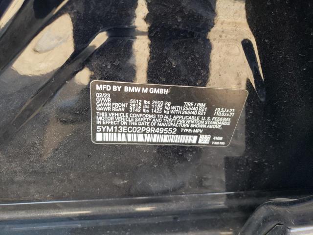 2023 BMW X3 M 5YM13EC02P9R49552