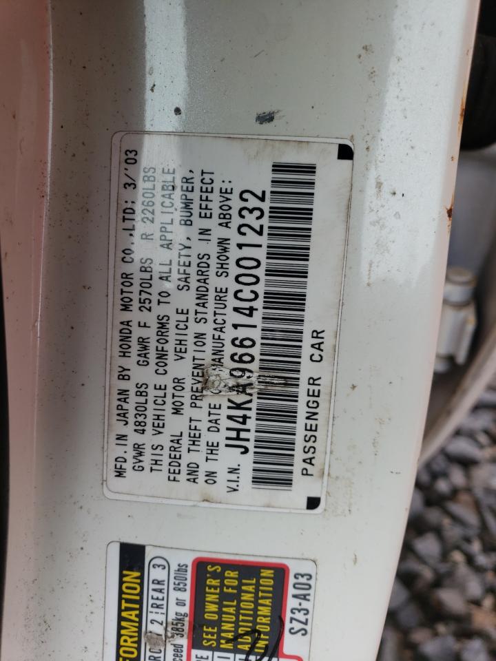 JH4KA96614C001232 2004 Acura 3.5Rl