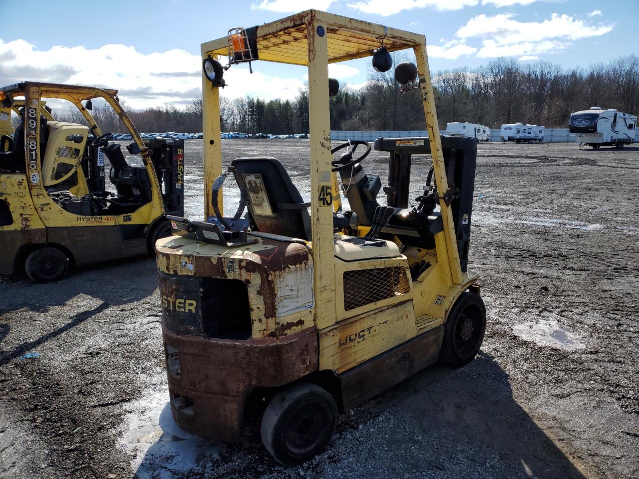 Lot #2411658210 2003 HYST FORKLIFT