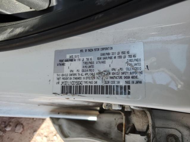 2013 Mazda Mazda2 VIN: JM1DE1LYXD0158040 Lot: 44336614