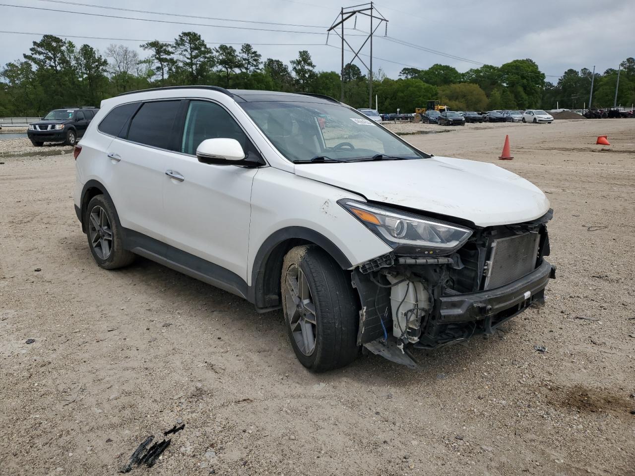 KM8SR4HF6HU224310 2017 Hyundai Santa Fe Se Ultimate