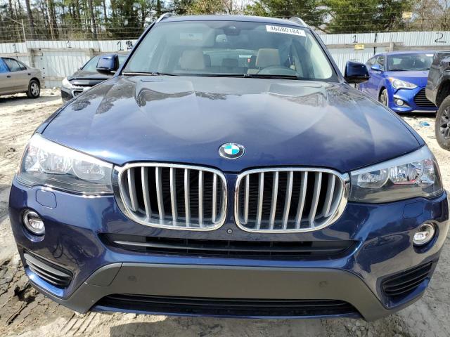  BMW X3 2016 Синий