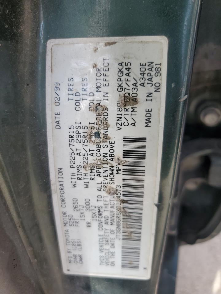 JT3GN86R8X0114573 1999 Toyota 4Runner Sr5