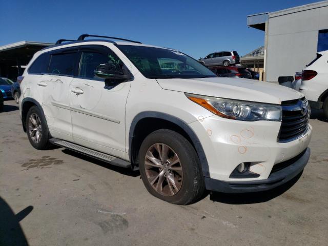 VIN 5TDJKRFH0FS187505 2015 Toyota Highlander, Xle no.4