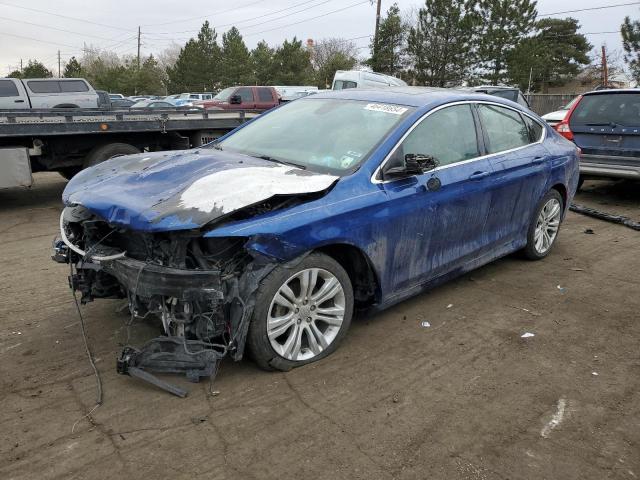 Lot #2425954441 2015 CHRYSLER 200 LIMITE salvage car