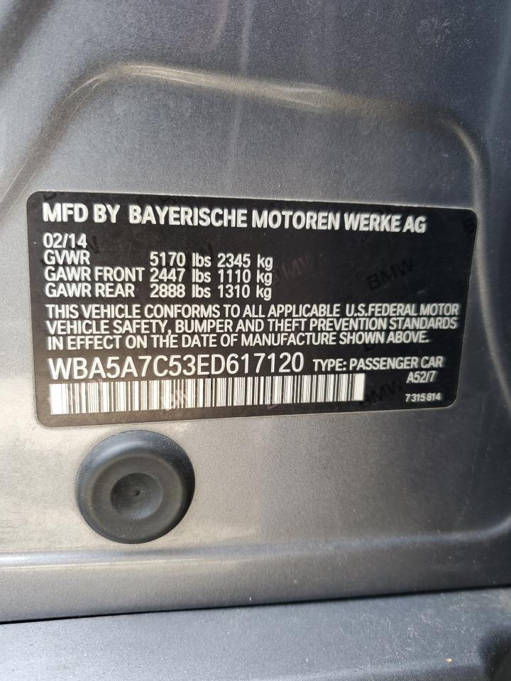 WBA5A7C53ED617120 2014 BMW 528 Xi
