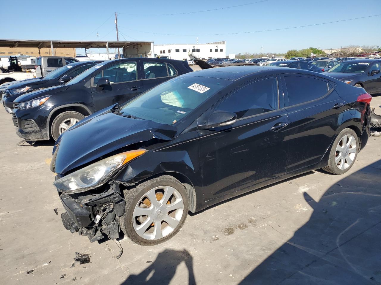 5NPDH4AE1DH445304 2013 Hyundai Elantra Gls