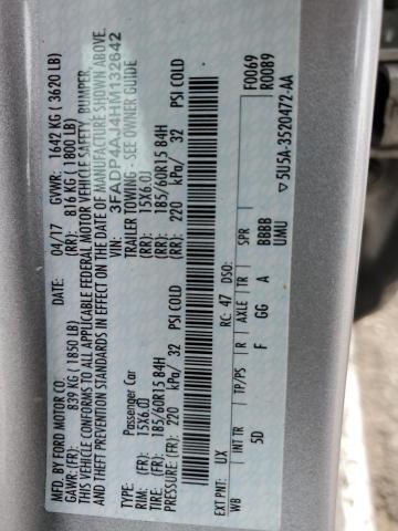2017 FORD FIESTA S - 3FADP4AJ4HM132642