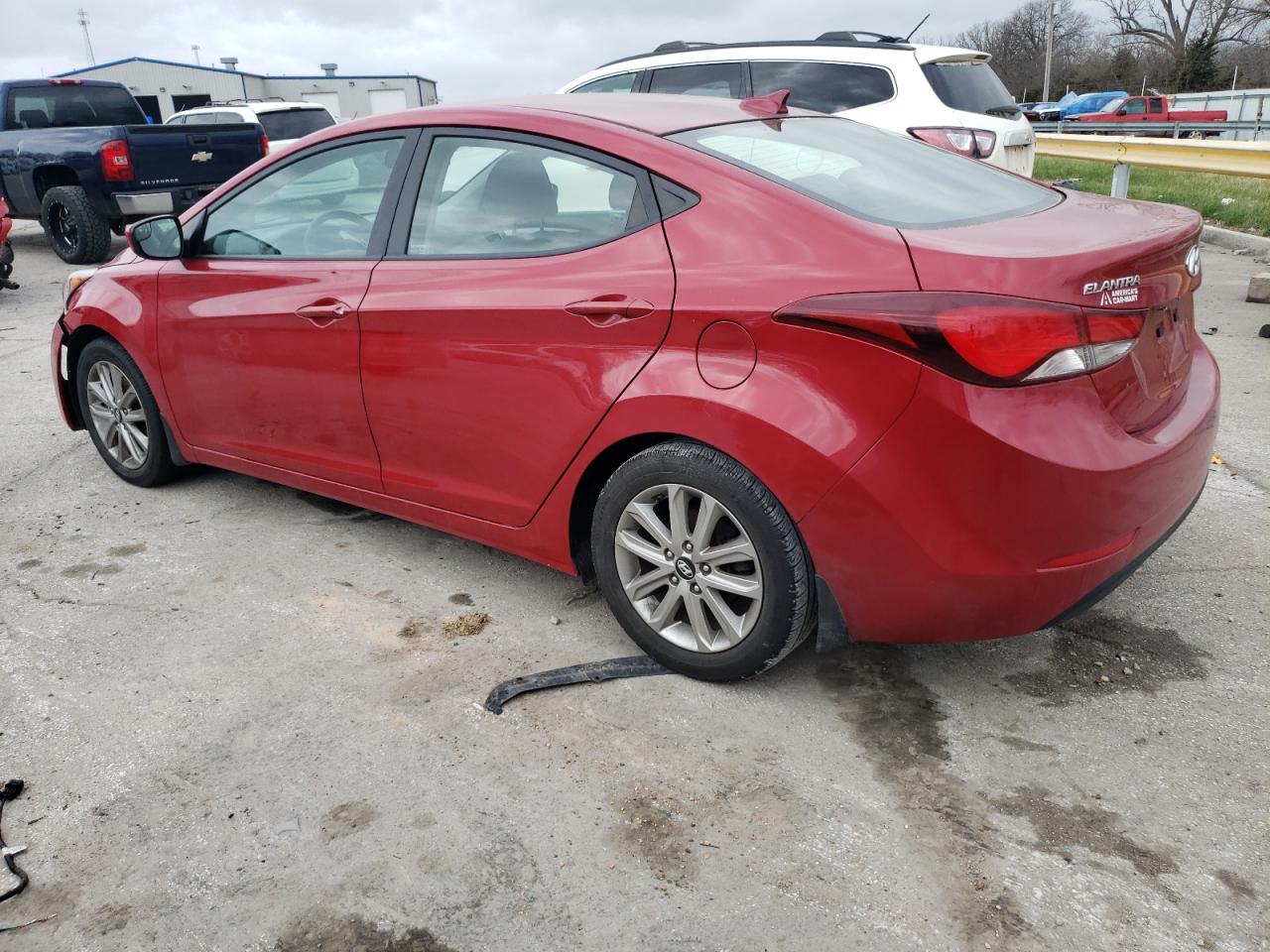 Lot #2512410102 2016 HYUNDAI ELANTRA SE