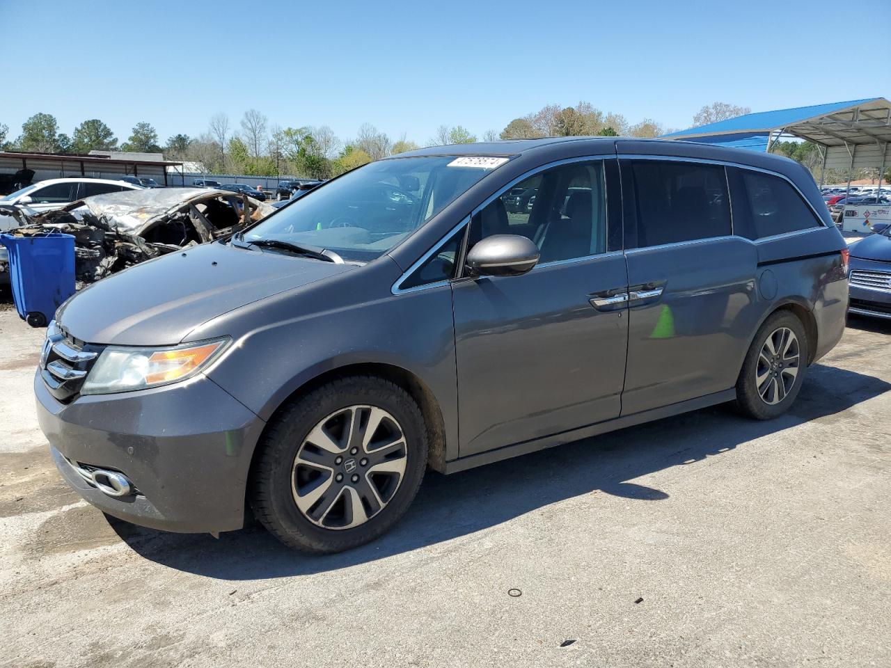 5FNRL5H9XEB001423 2014 Honda Odyssey Touring