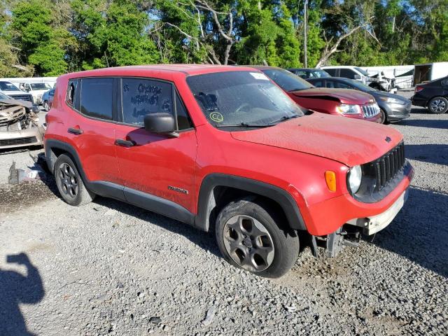 Lot #2425284447 2015 JEEP RENEGADE S salvage car