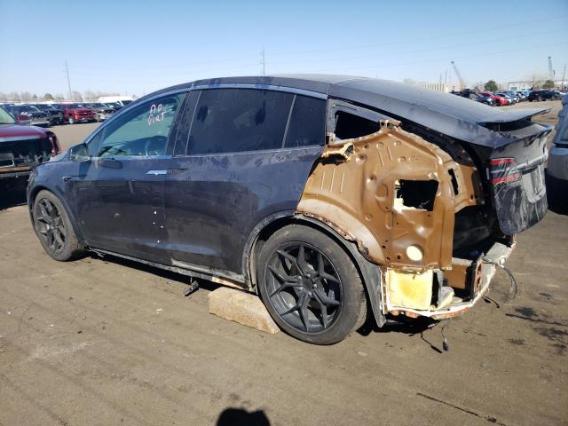 Lot #2423766370 2021 TESLA MODEL X salvage car