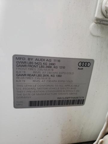 WA1L2AFP7HA087378 2017 AUDI Q5, photo no. 13