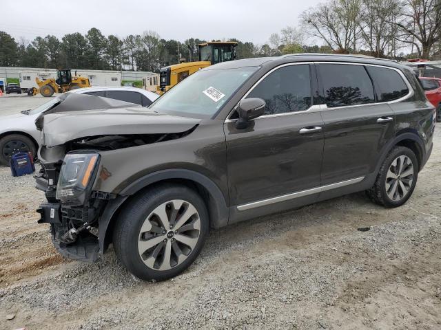 Lot #2406875990 2021 KIA TELLURIDE salvage car