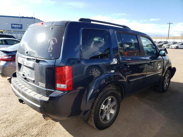 2011 Honda Pilot Touring VIN: 5FNYF4H97BB077402 Lot: 45148654