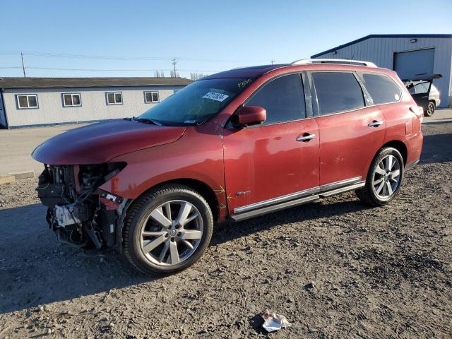 2014 Nissan Pathfinder Sv Hybrid VIN: 5N1CR2MM6EC636693 Lot: 47212824